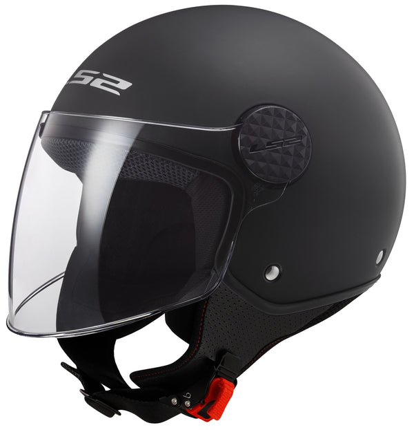 LS2 OF558 Sphere II Solid Schwarz Matt Jethelm ECE 22.06