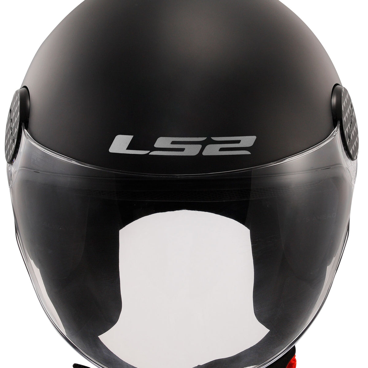 LS2 OF558 Sphere II Solid Zwart Mat Jethelm ECE 22.06 – foto 2