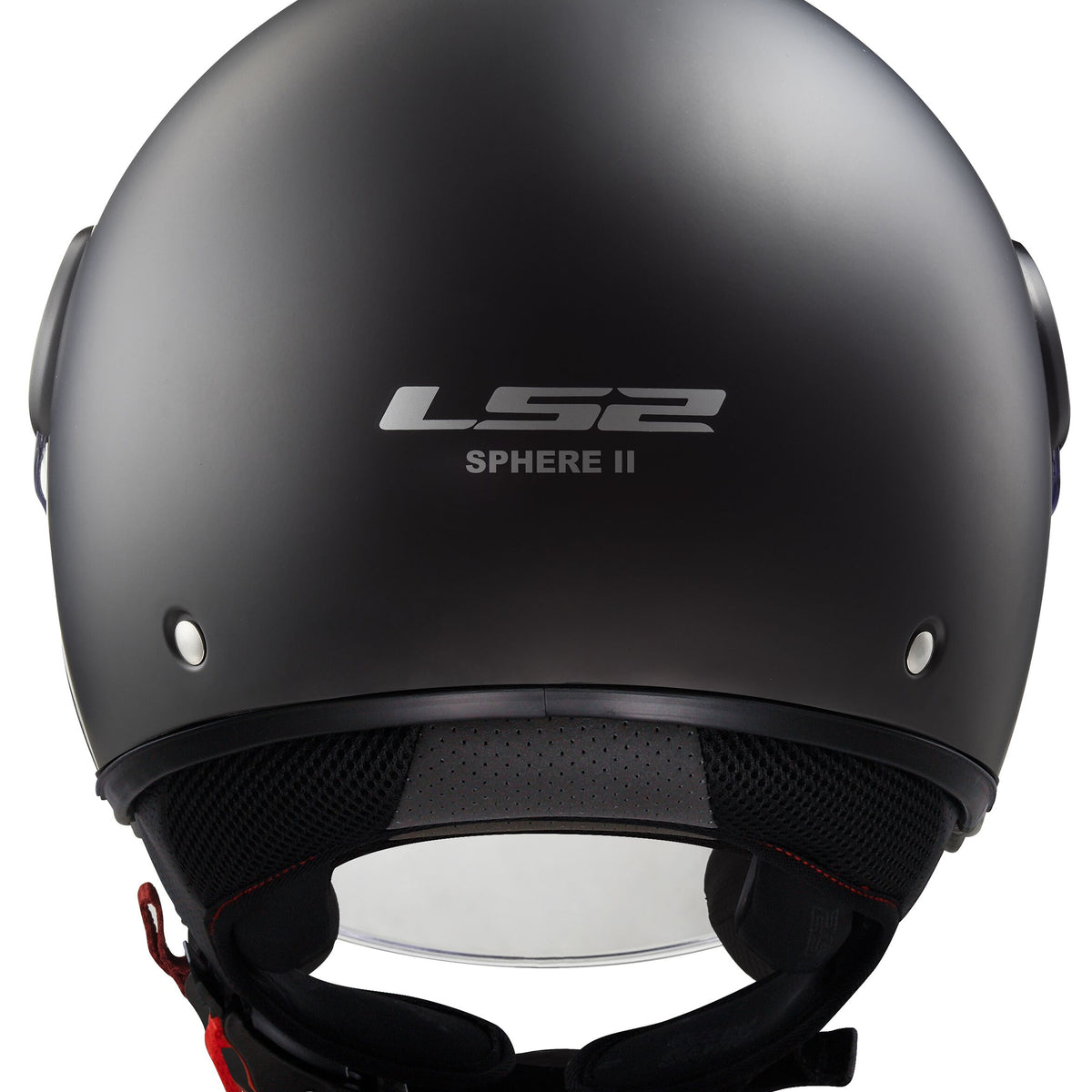 LS2 OF558 Sphere II Solid Zwart Mat Jethelm ECE 22.06 – foto 3
