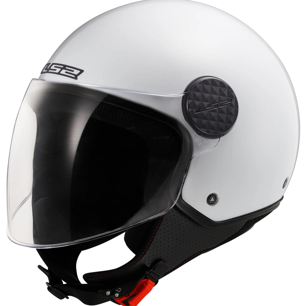 LS2 OF558 Sphere Lux II Solid Wit Jethelm ECE 22.06