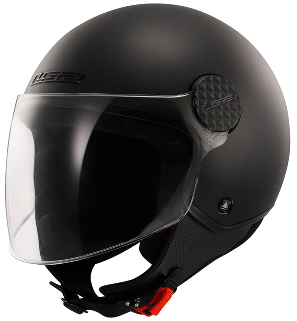 LS2 OF558 Sphere Lux II Solid Schwarz Matt Jethelm ECE 22.06