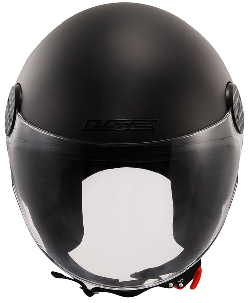 LS2 OF558 Sphere Lux II Solid Schwarz Matt Jethelm ECE 22.06