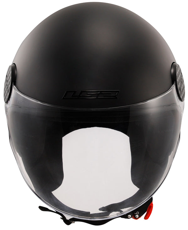 LS2 OF558 Sphere Lux II Solid Schwarz Matt Jethelm ECE 22.06