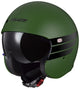 LS2 OF599 Spitfire II Retro Groen/Zwart Mat Jethelm ECE 22.06