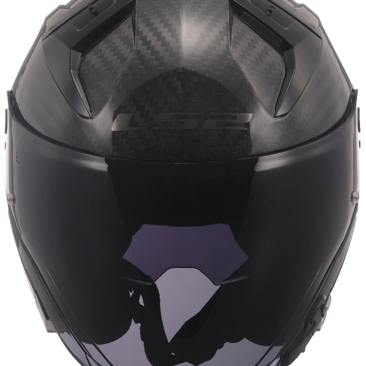 LS2 OF603 Infinity II Carbon Solid Mat Carbon Jethelm ECE 22.06 – foto 3