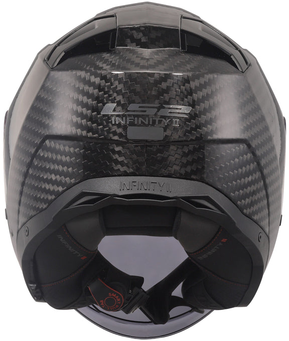 LS2 OF603 Infinity II Carbon Solid Mat Carbon Jethelm ECE 22.06 – foto 4