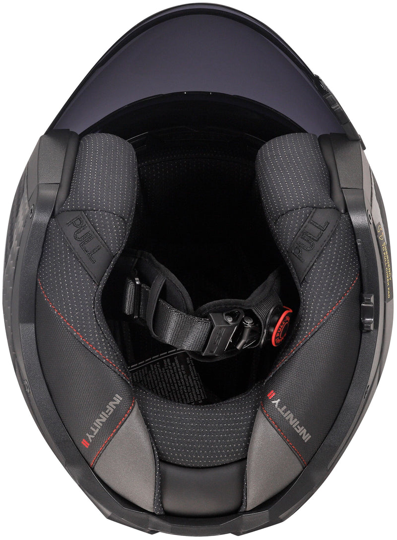 LS2 OF603 Infinity II Carbon Solid Mat Carbon Jethelm ECE 22.06 – foto 5