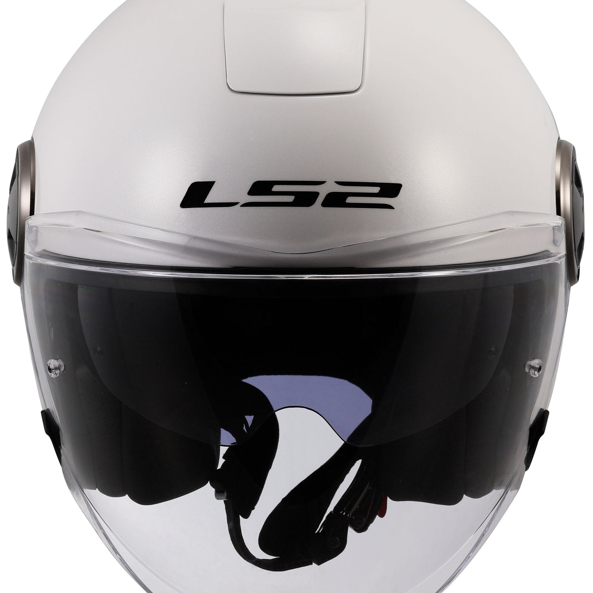 LS2 OF620 Classy Solid Wit Jethelm ECE 22.06
