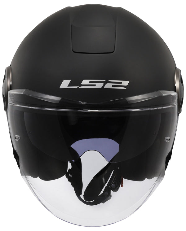 LS2 OF620 Classy Solid Schwarz Matt Jethelm ECE 22.06