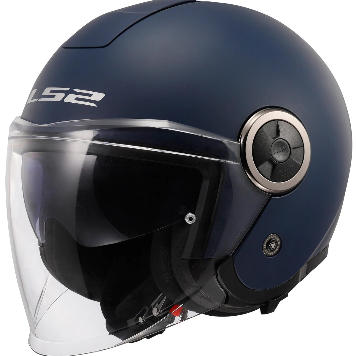 LS2 OF620 Classy Solid Navy Blauw Jethelm ECE 22.06