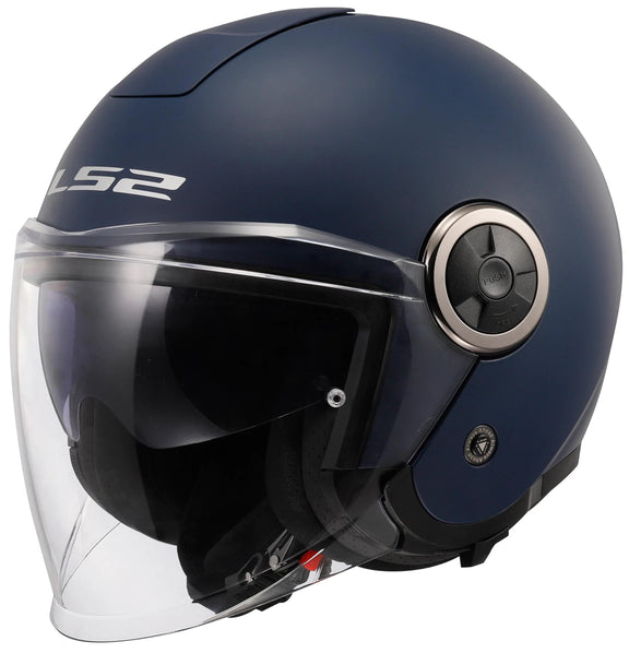 LS2 OF620 Classy Solid Navy Blauw Jethelm ECE 22.06