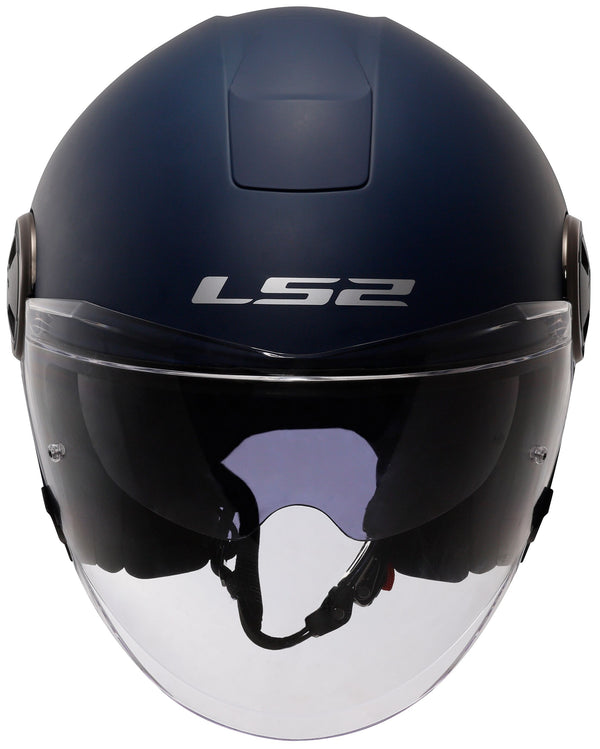 LS2 OF620 Classy Solid Blauw Mat Jethelm ECE 22.06