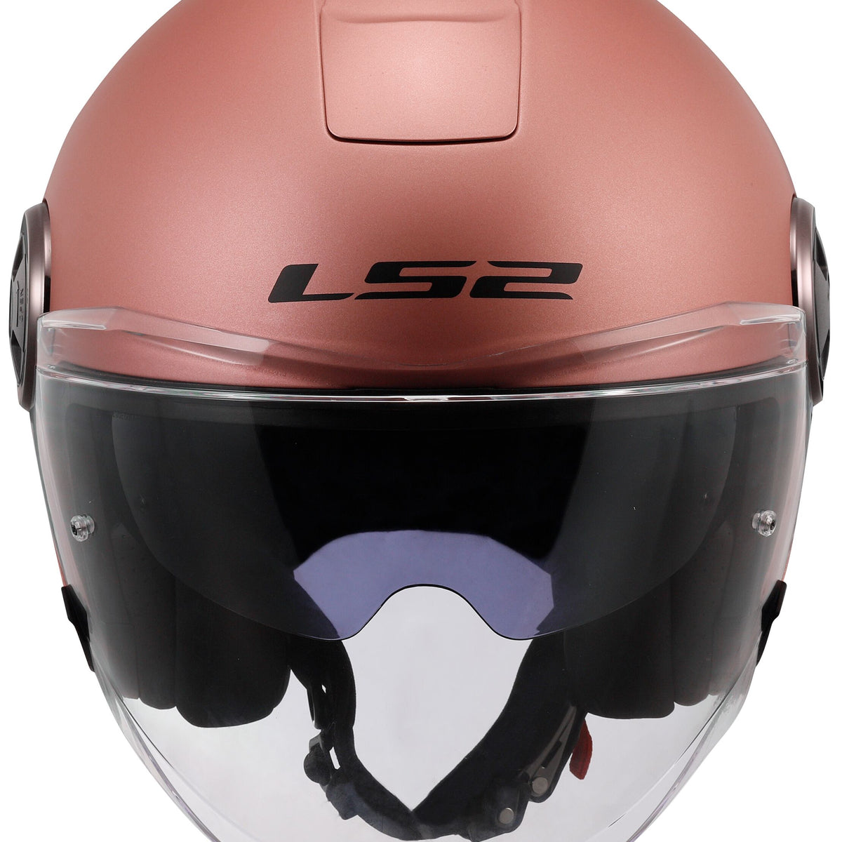 LS2 OF620 Classy Solid Mat Roze Jethelm ECE 22.06 – foto 2