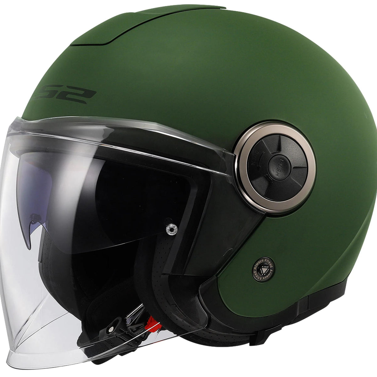 LS2 OF620 Classy Solid Groen Jethelm ECE 22.06
