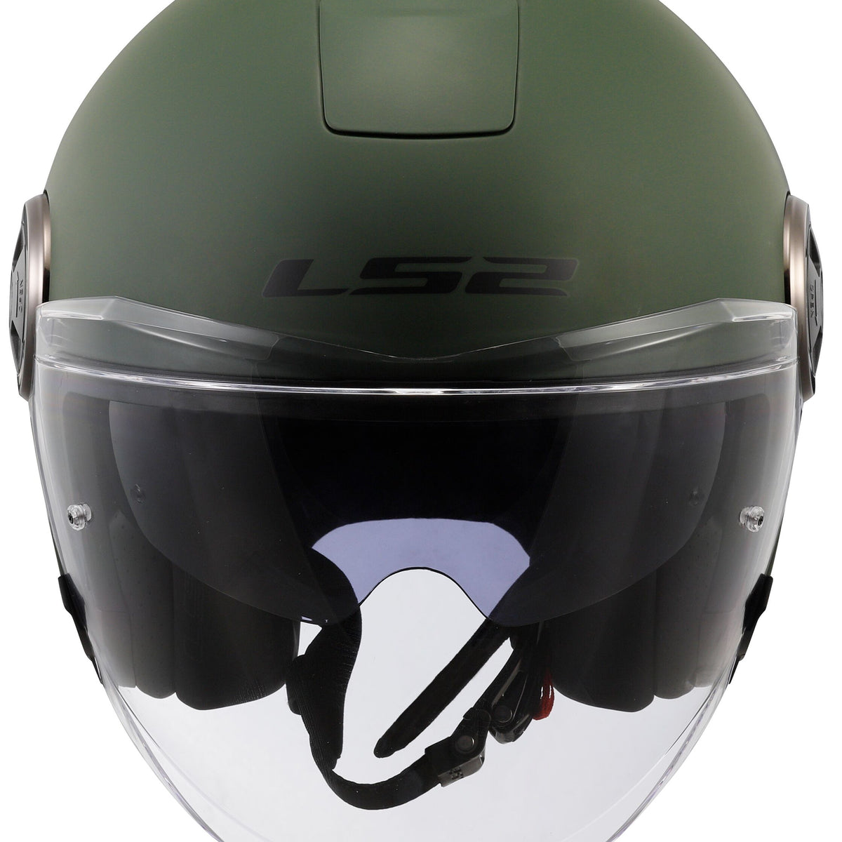LS2 OF620 Classy Solid Mat Groen Jethelm ECE 22.06