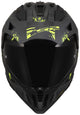 LS2 MX702 Pioneer II Crazy Zwart/Neongeel Mat Adventurehelm ECE 22.06