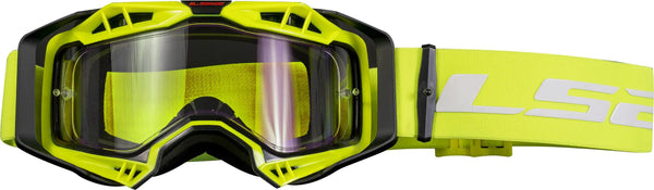 LS2 Aura Enduro Black/Yellow Goggles