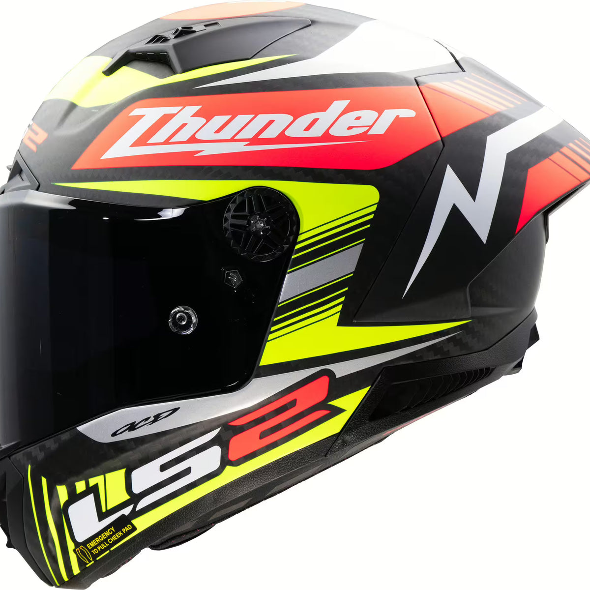 LS2 FF805 Thunder Carbon GP Aero Replica Black