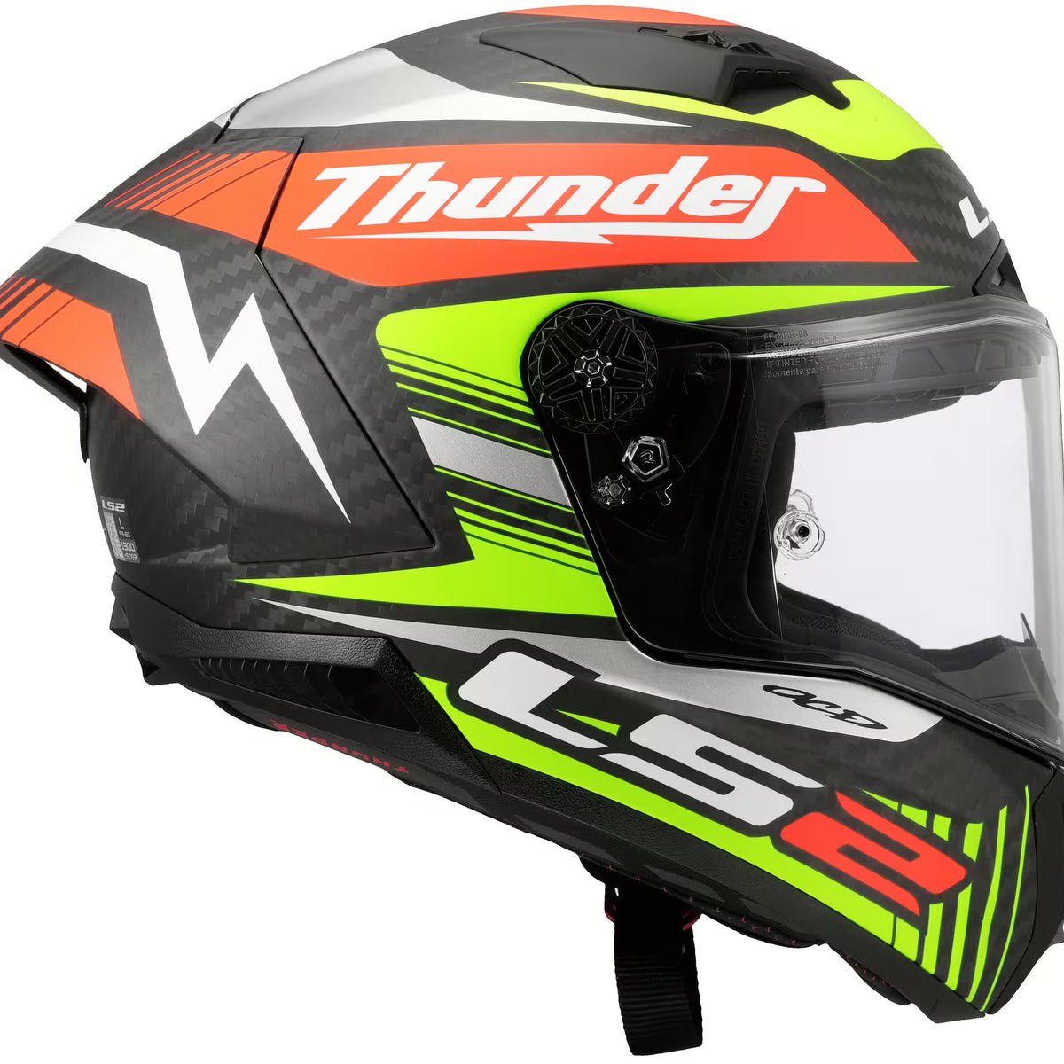 LS2 FF805 Thunder Carbon GP Aero Replica Black