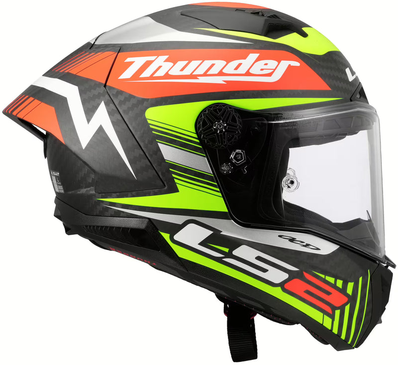 LS2 FF805 Thunder Carbon GP Aero Replica Black