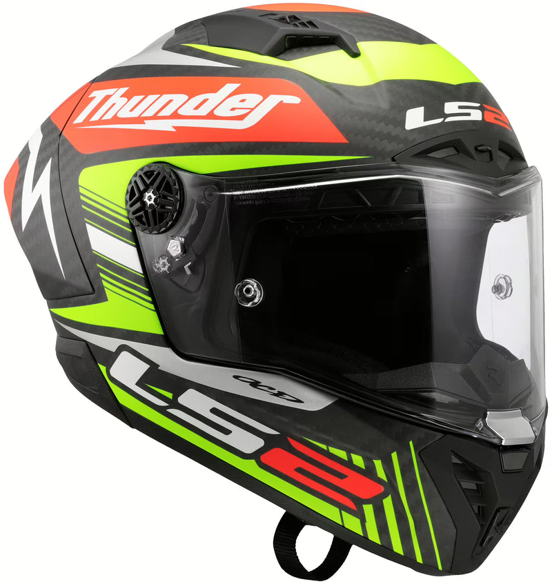 LS2 FF805 Thunder Carbon GP Aero Replica Black