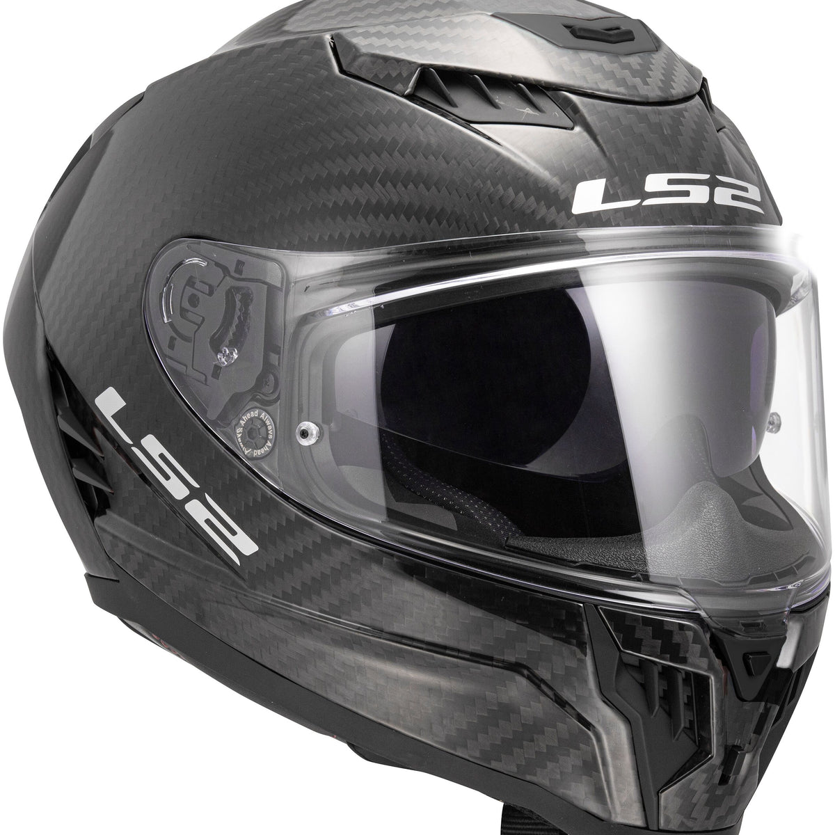 LS2 FF807 Dragon Carbon Carbon/Zwart Mat Integraalhelm ECE 22.06 – foto 2