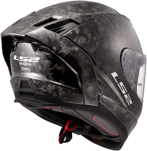 LS2 FF807 Dragon Forged Carbon/Zwartgrijs Integraalhelm ECE 22.06