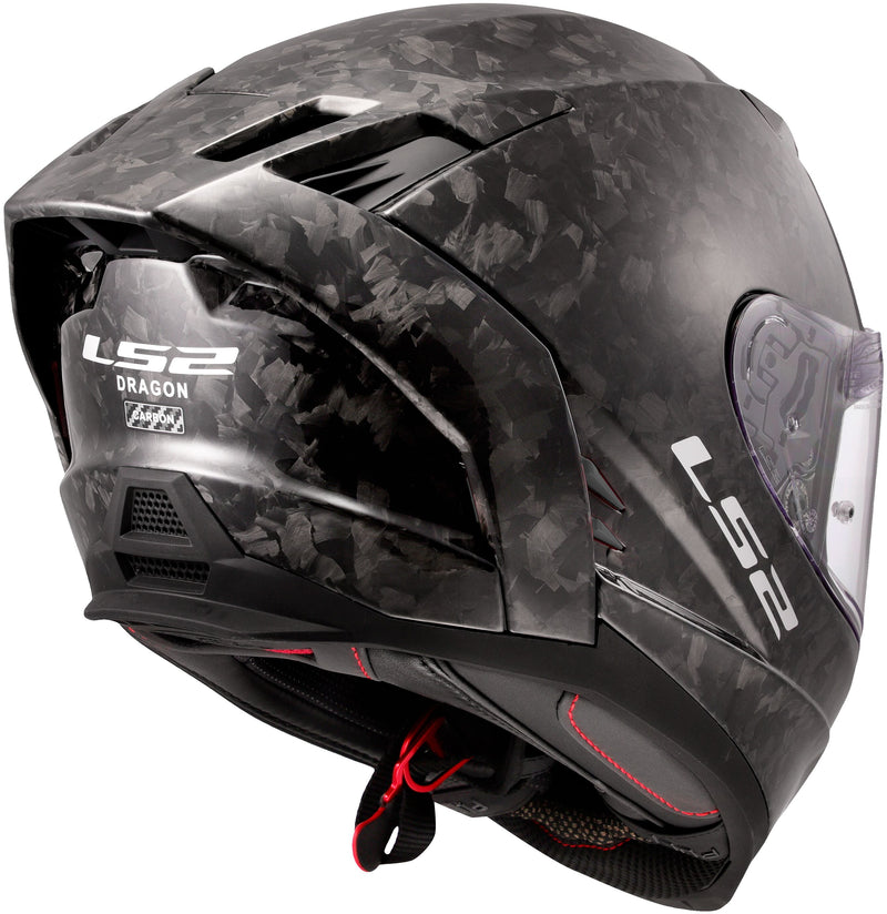LS2 FF807 Dragon Forged Carbon/Zwartgrijs Integraalhelm ECE 22.06 – foto 2