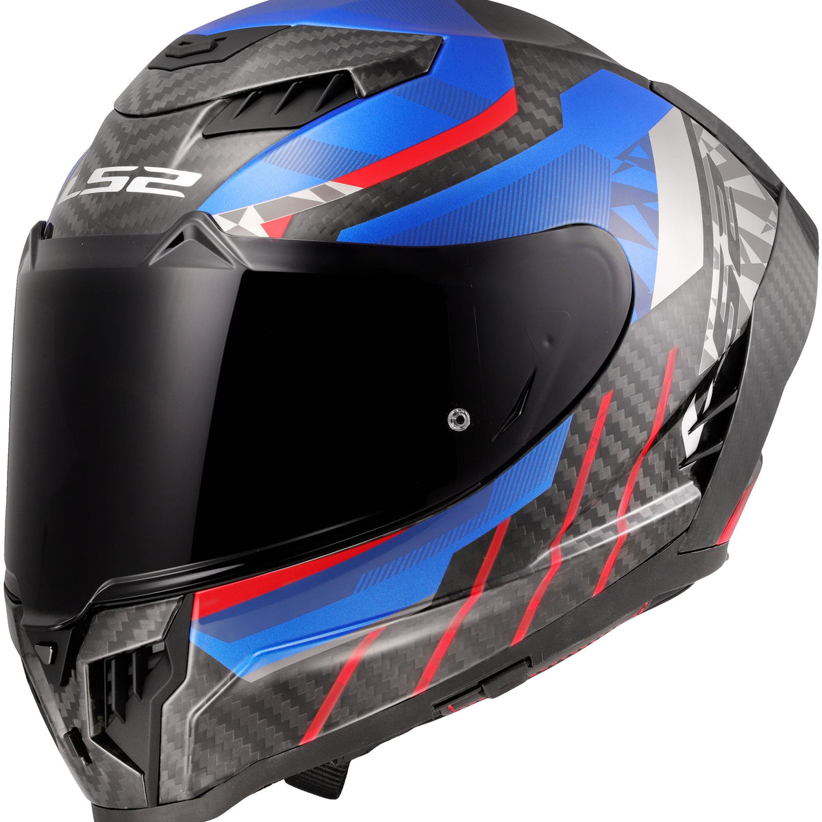 LS2 FF807 Dragon Trax Blauw/Rood Integraalhelm ECE 22.06 – foto 3
