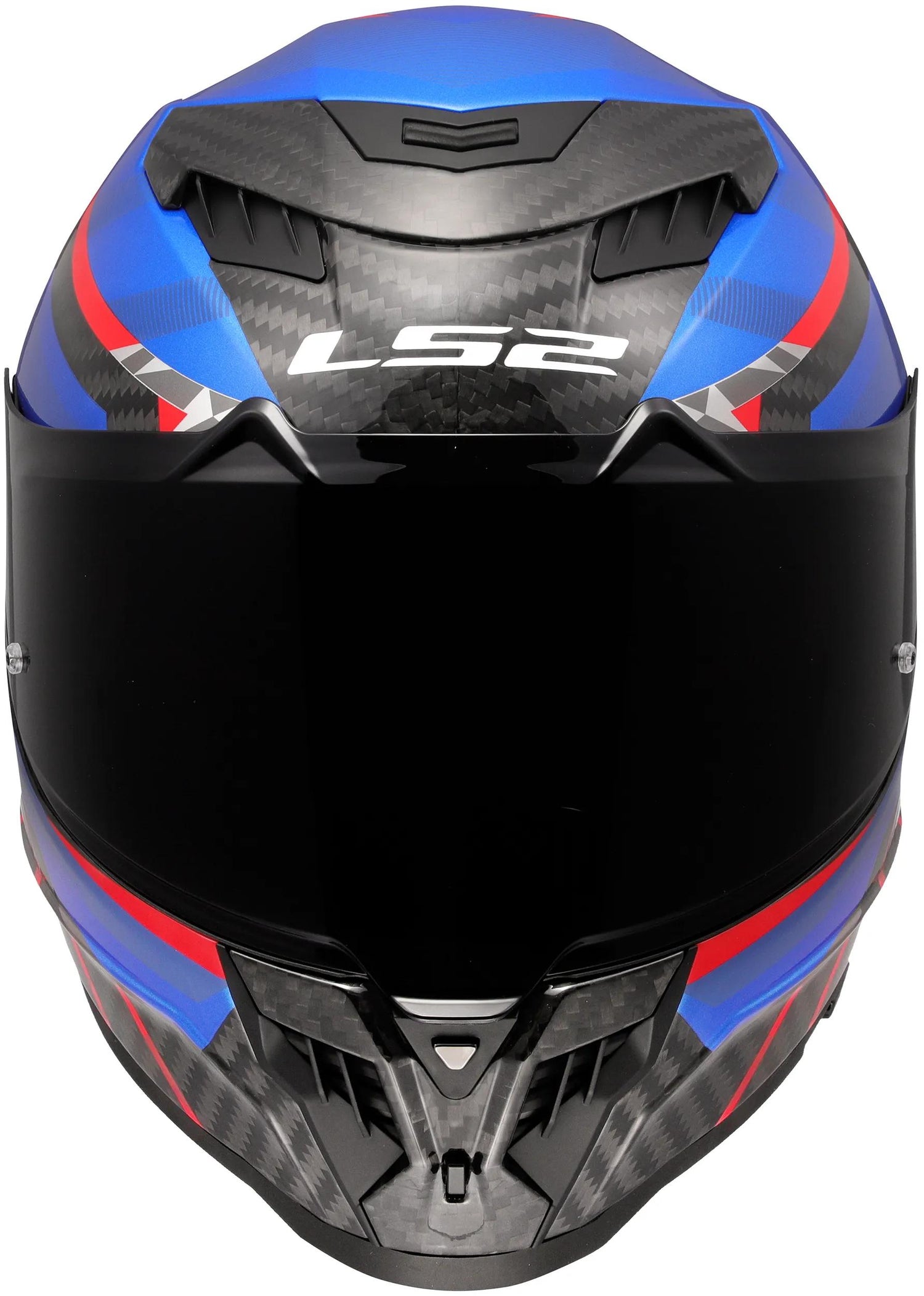 LS2 FF807 Dragon Trax Blauw/Rood Integraalhelm ECE 22.06
