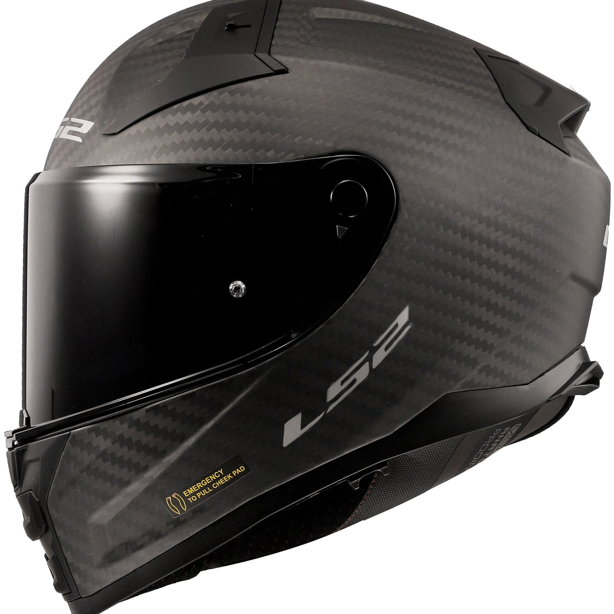LS2 FF811 Vector II Carbon Matt Zwart Mat Integraalhelm ECE 22.06