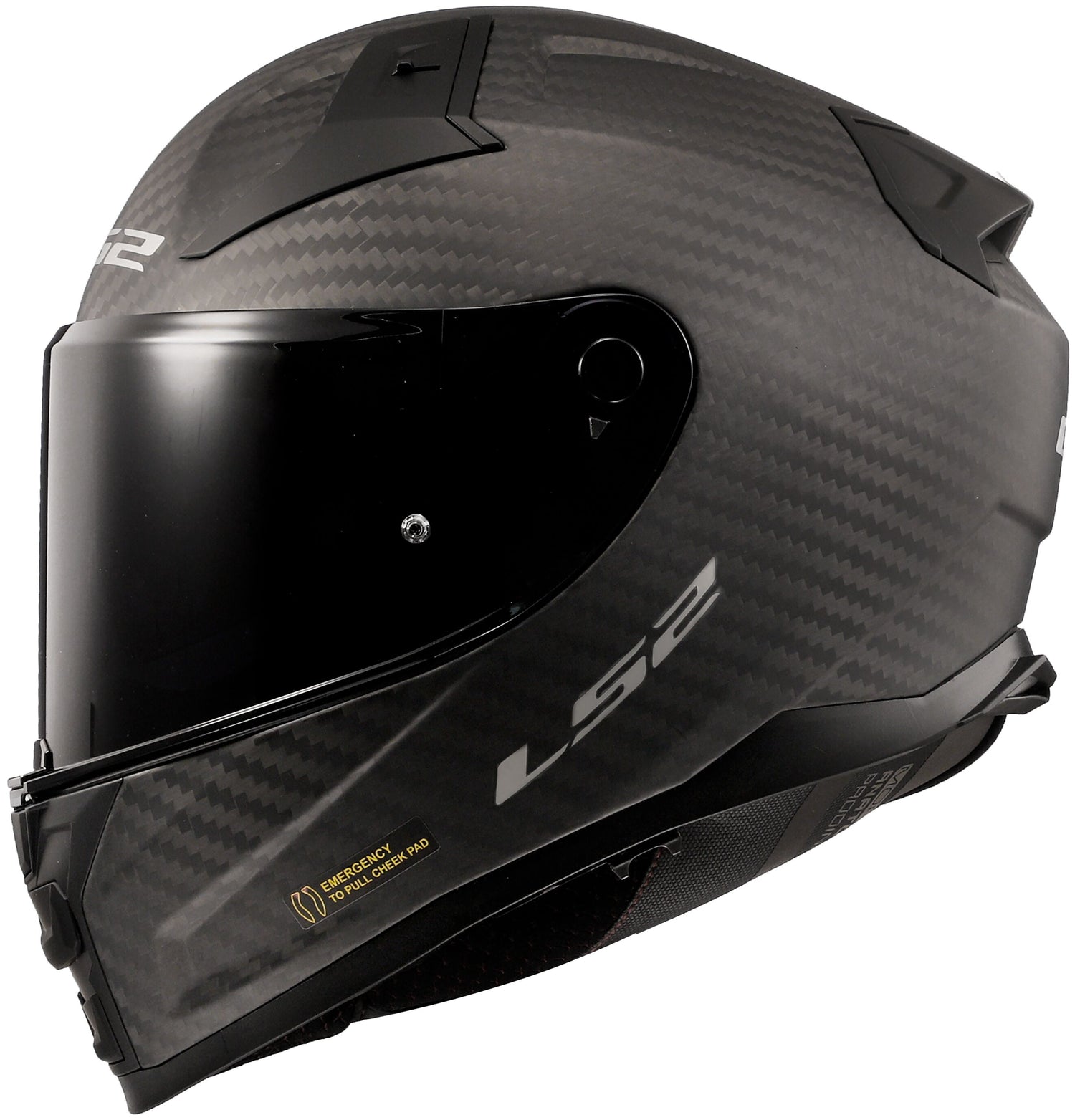 LS2 FF811 Vector II Carbon Matt Zwart Mat Integraalhelm ECE 22.06