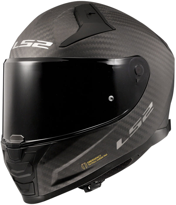 LS2 FF811 Vector II Carbon Matt Schwarz Matt Integralhelm ECE 22.06