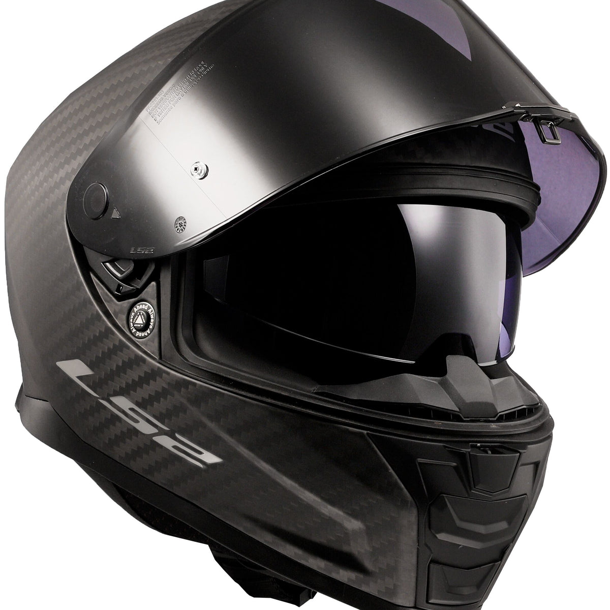 LS2 FF811 Vector II Carbon Matt Zwart Mat Integraalhelm ECE 22.06 – foto 5