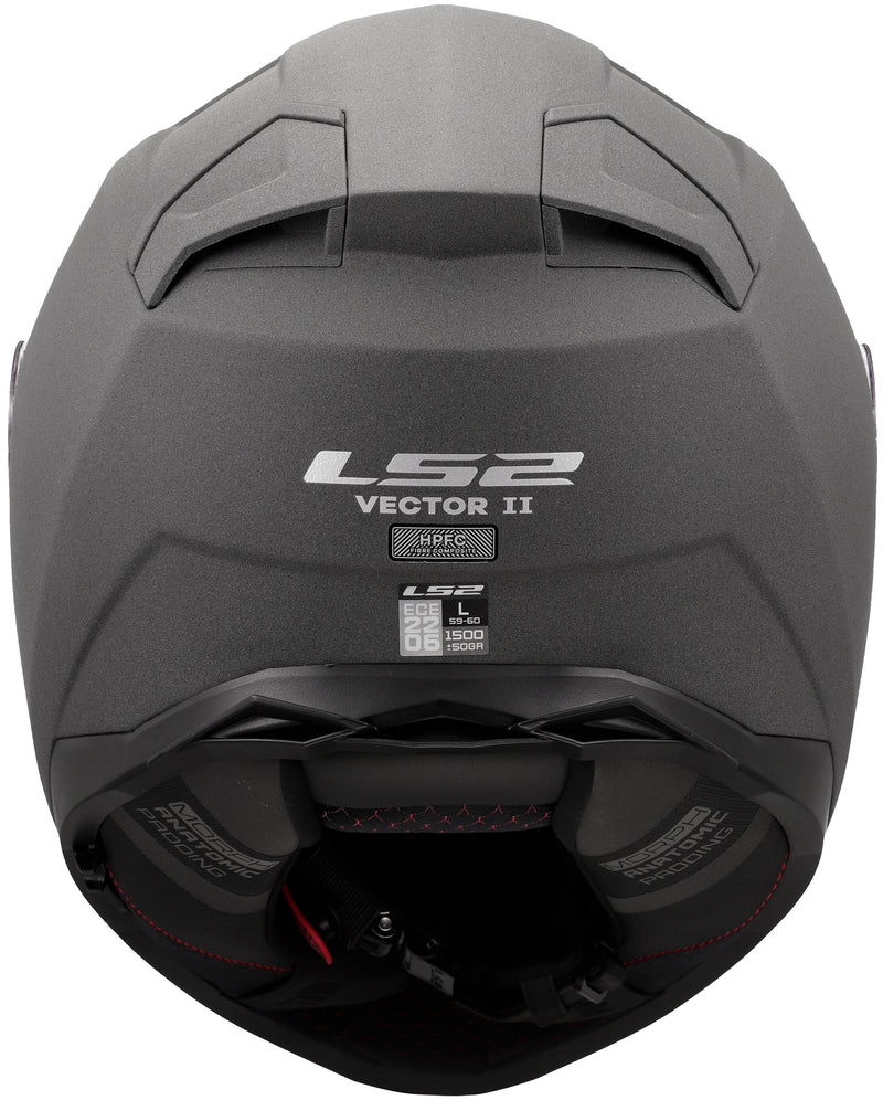 LS2 FF811 Vector II Concrete Grijs Mat Integraalhelm ECE 22.06 – foto 6