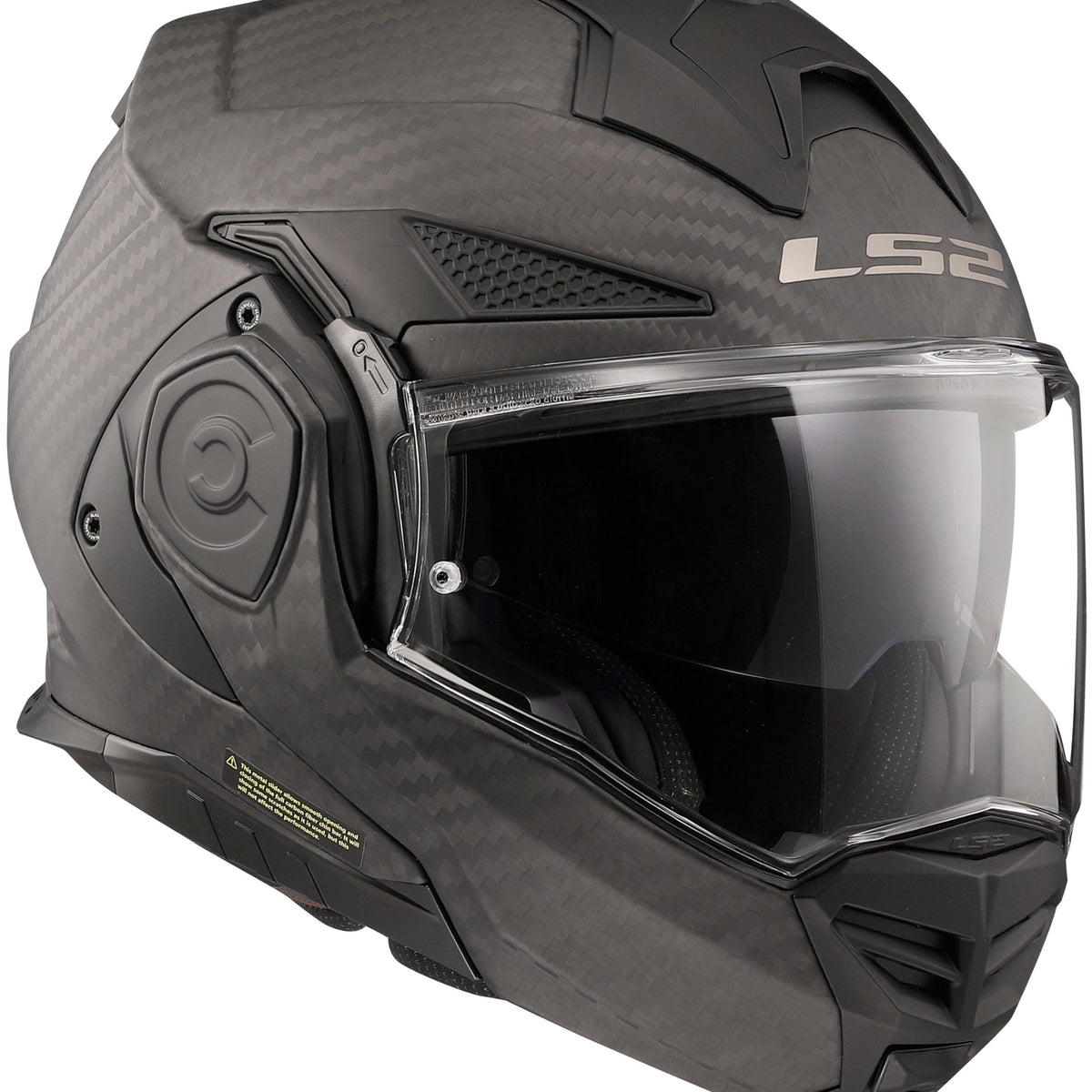LS2 FF901 Advant X Carbon Matt Zwart Mat Systeemhelm ECE 22.06 – foto 3