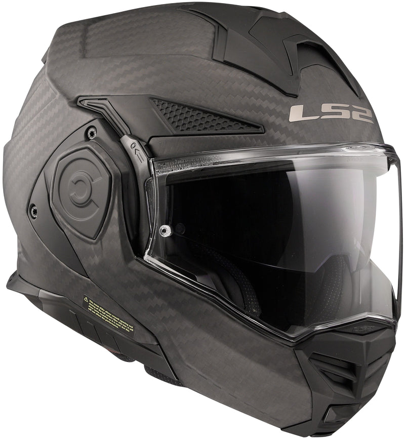 LS2 FF901 Advant X Carbon Matt Zwart Mat Systeemhelm ECE 22.06 – foto 3