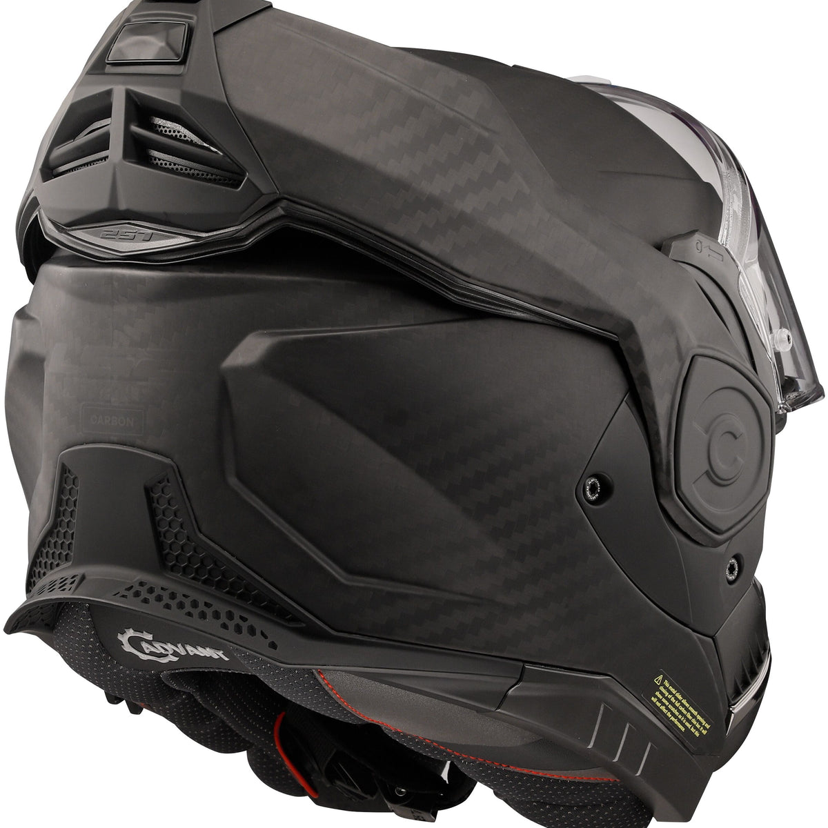 LS2 FF901 Advant X Carbon Matt Zwart Mat Systeemhelm ECE 22.06 – foto 4