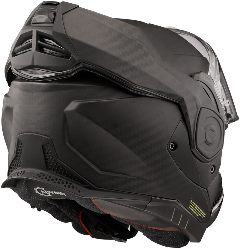LS2 FF901 Advant X Carbon Matt Zwart Mat Systeemhelm ECE 22.06 – foto 4