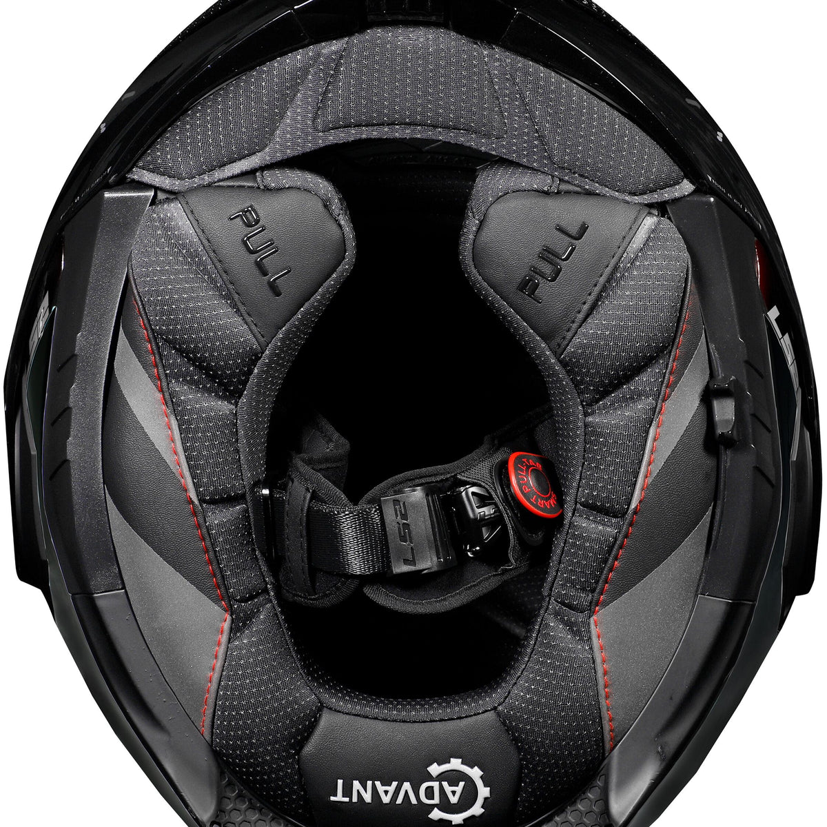 LS2 FF901 Advant X Carbon Matt Zwart Mat Systeemhelm ECE 22.06 – foto 5