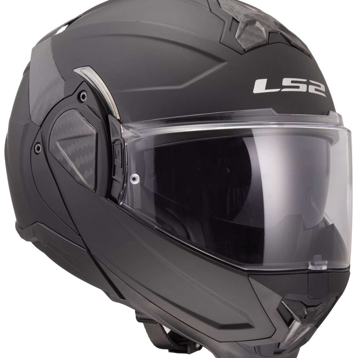 LS2 FF910 Advant II Solid Zwart Mat Systeemhelm ECE 22.06 – foto 2