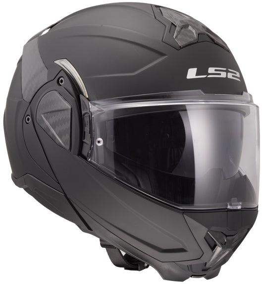 LS2 FF910 Advant II Solid Zwart Mat Systeemhelm ECE 22.06 – foto 2
