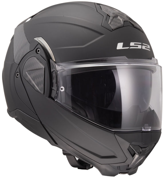 LS2 FF910 Advant II Solid Zwart Mat Systeemhelm ECE 22.06 – foto 2