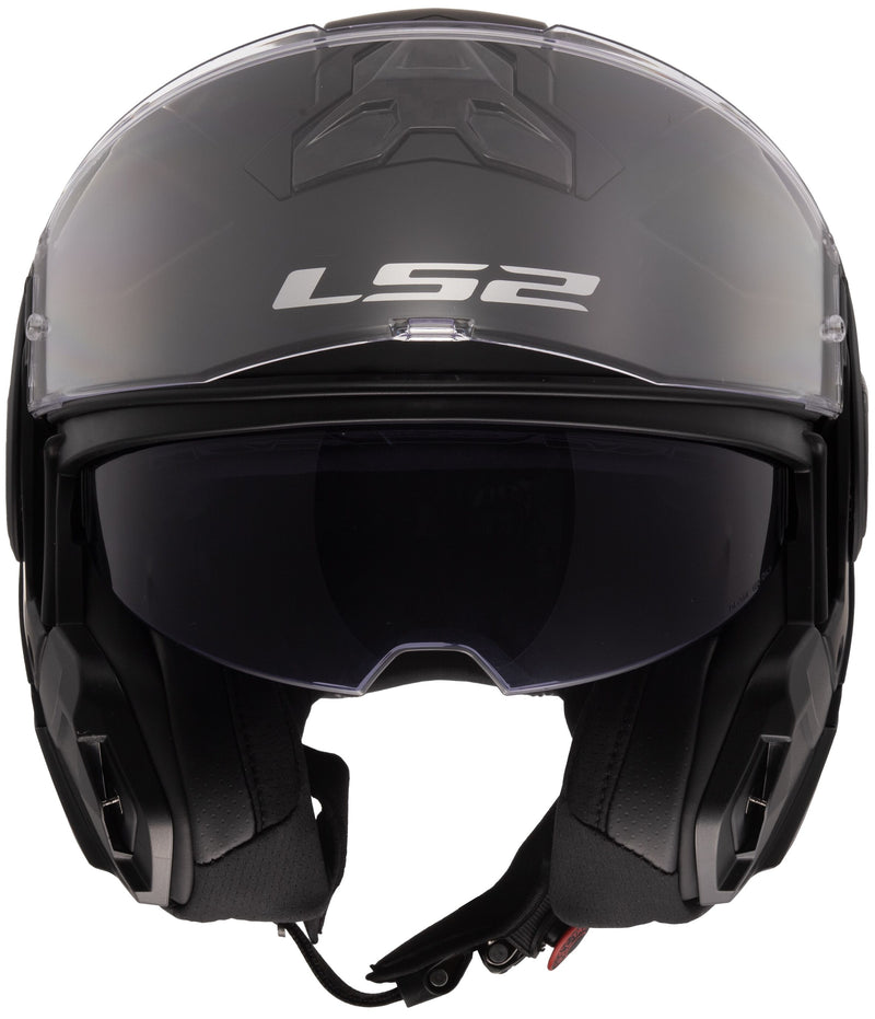 LS2 FF910 Advant II Solid Zwart Mat Systeemhelm ECE 22.06 – foto 6