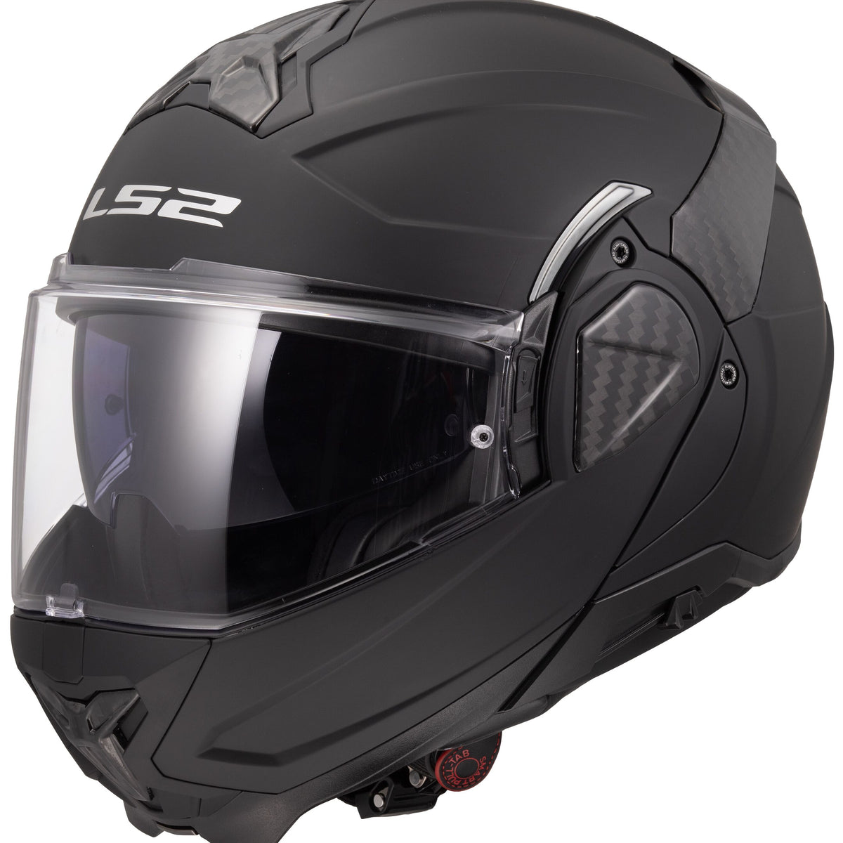LS2 FF910 Advant II Solid Zwart Mat Systeemhelm ECE 22.06