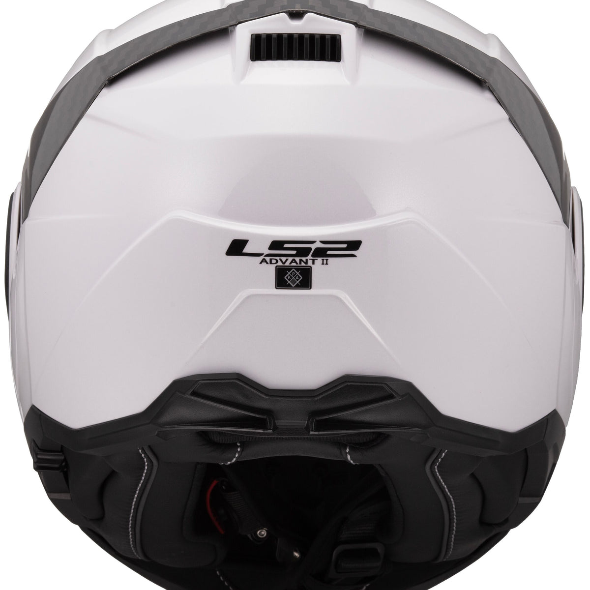 LS2 FF910 Advant II Solid Wit Systeemhelm ECE 22.06 – foto 2