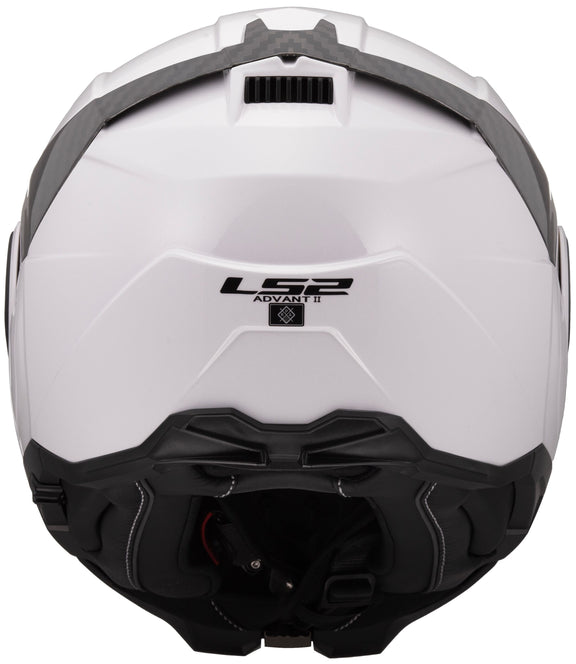 LS2 FF910 Advant II Solid Wit Systeemhelm ECE 22.06 – foto 2