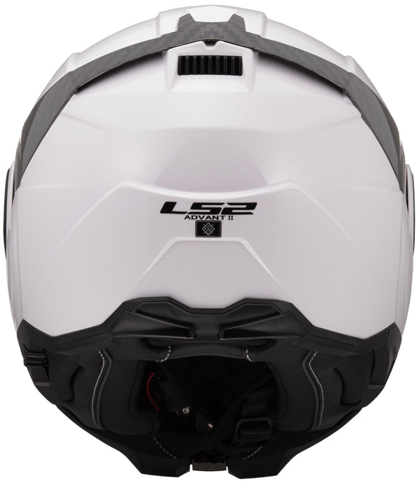 LS2 FF910 Advant II Solid White Klapphelm ECE 22.06