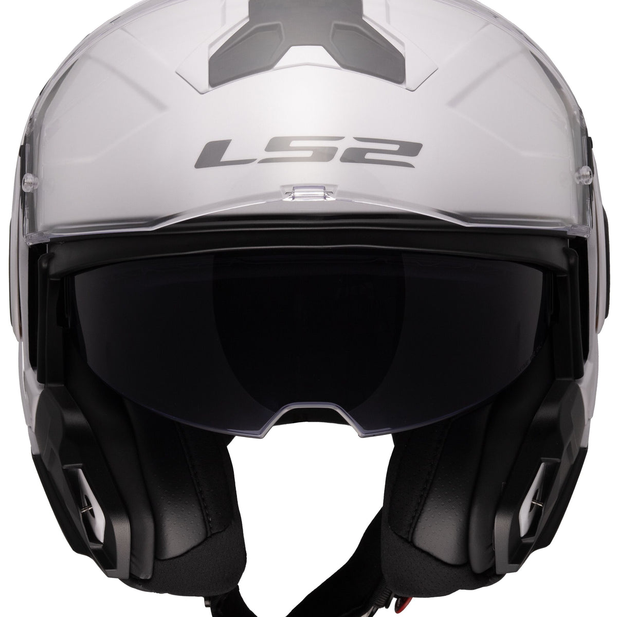 LS2 FF910 Advant II Solid Wit Systeemhelm ECE 22.06 – foto 4