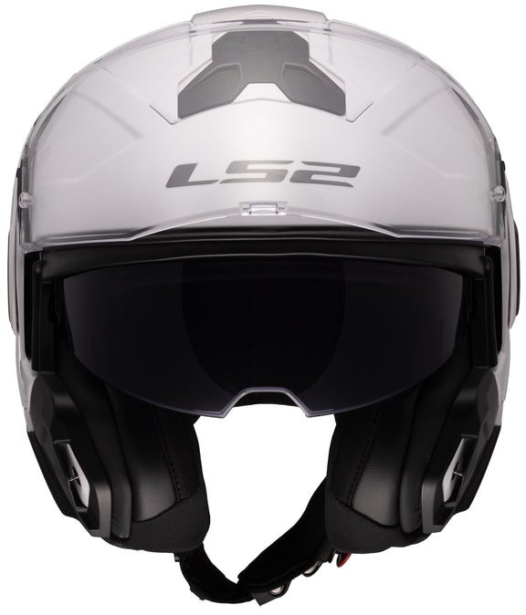 LS2 FF910 Advant II Solid Wit Systeemhelm ECE 22.06 – foto 4